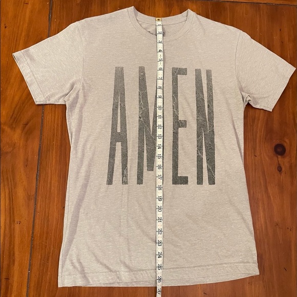 Crazy Cool Threads Amen T-shirt Size S - Picture 4 of 5